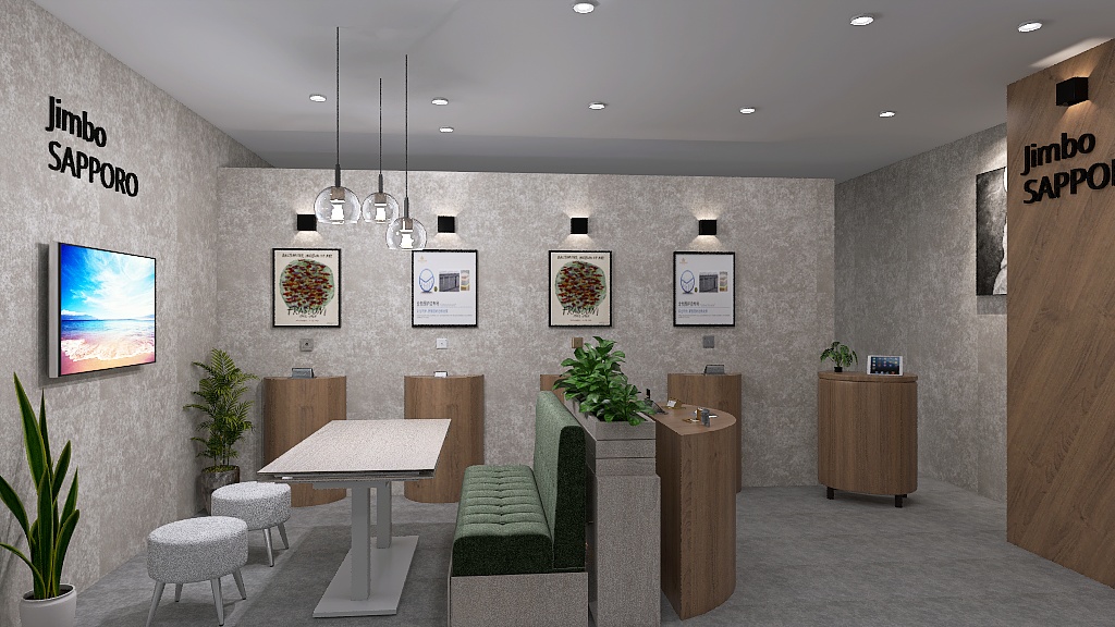 応接・展示エリア